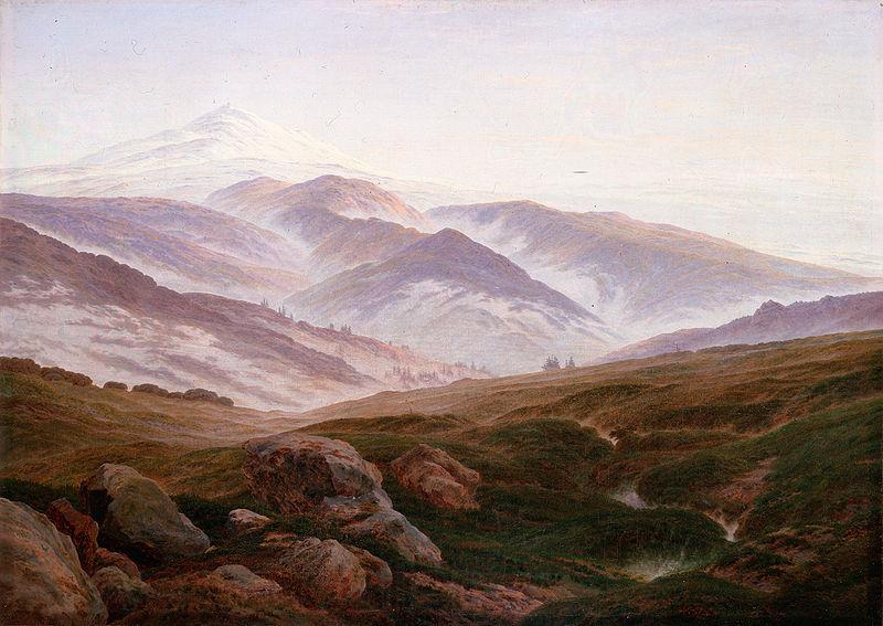 Caspar David Friedrich Giant Mountains France oil painting art